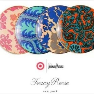 Tracy Reese Colorful Patterned Plate Set